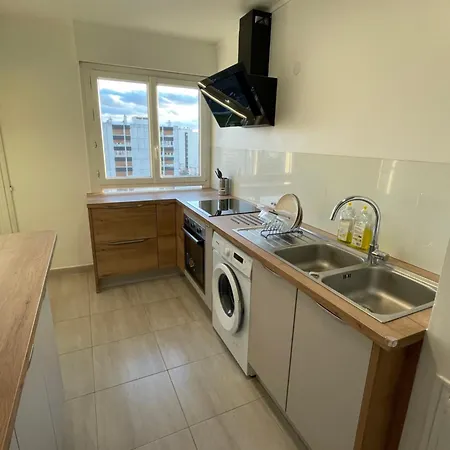 Ubytování v soukromí Coliving - Chambre Papier Peint Sarcelles